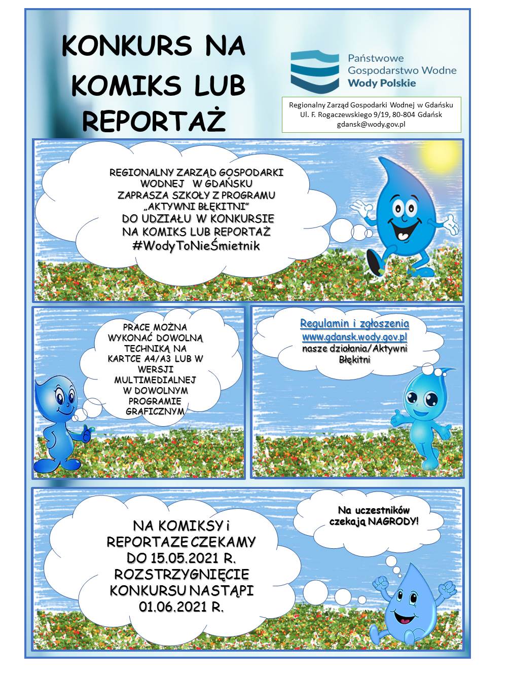 Plakat - konkurs Dzień Ziemi