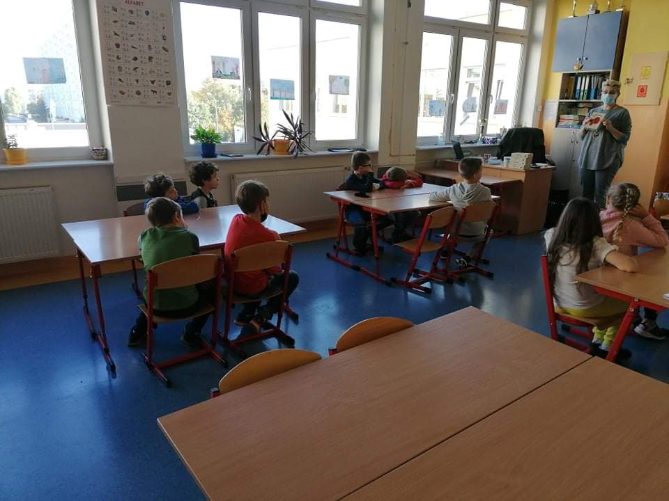 Lekcja otwarta w ZSSiMS w Gdańsku klasa 2A