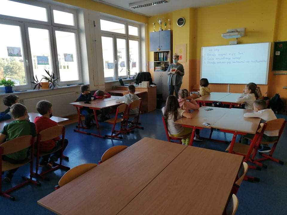 Lekcja otwarta w ZSSiMS w Gdańsku klasa 2A