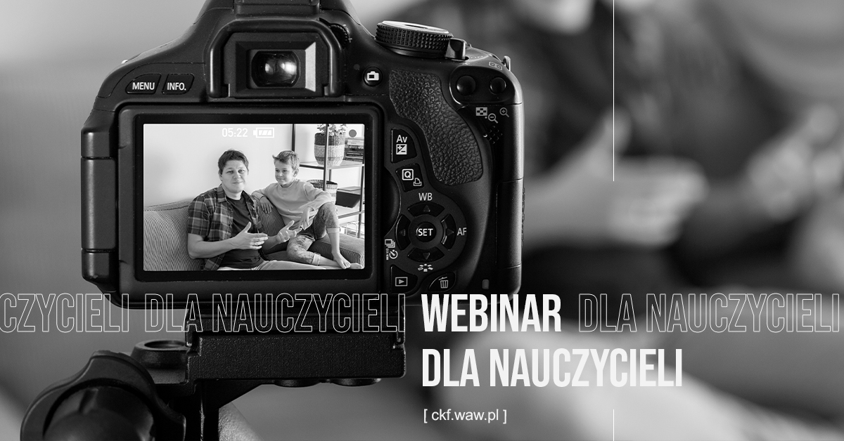 WEBINAR dla nauczycieli