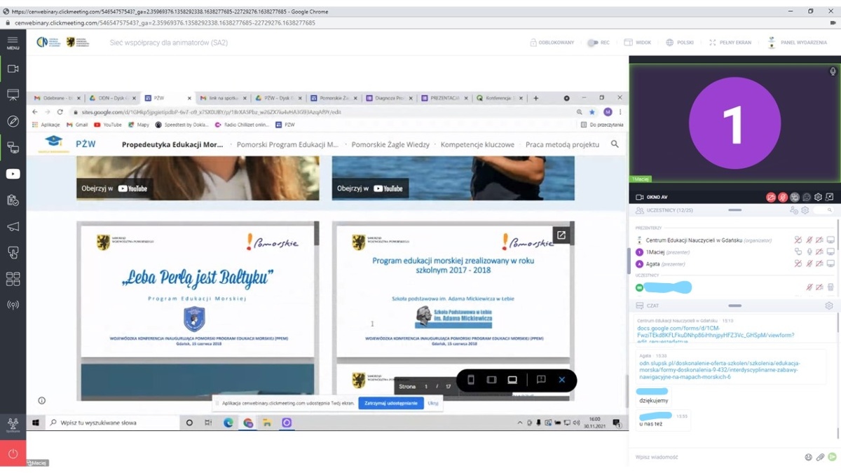 Pomorskie Żagle Wiedzy - wsparcie regionalne1