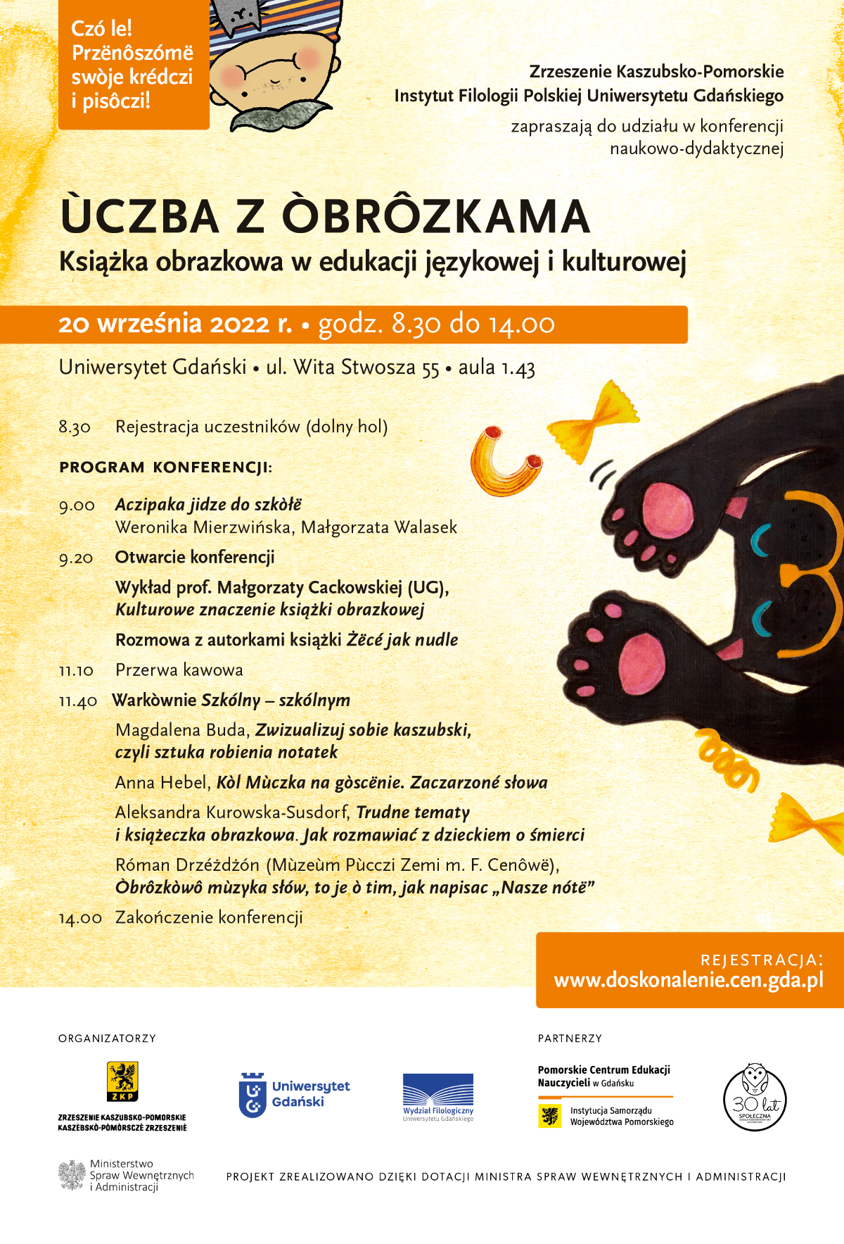 GDAŃSK 20.09.2022 ùczba-z-òbrôzkama