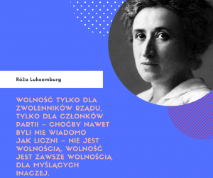 Z cyklu pn. "Znani Polacy o wolności"