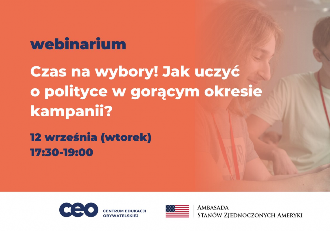 Cykl bezpłatnych warsztatów „Młodzi głosują”