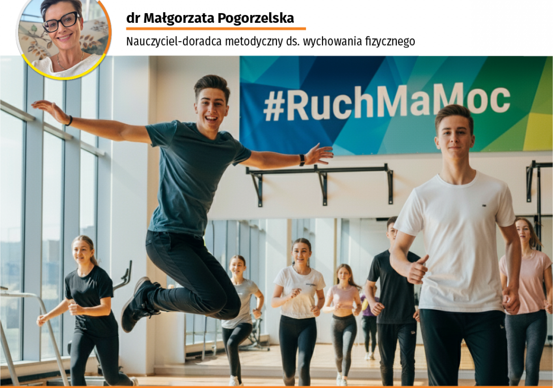 Sieć #RuchMaMoc – wspólna przestrzeń dla nauczycieli WF