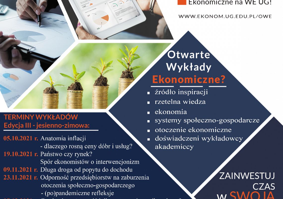 Otwarte Wykłady Ekonomiczne edycja III plakat