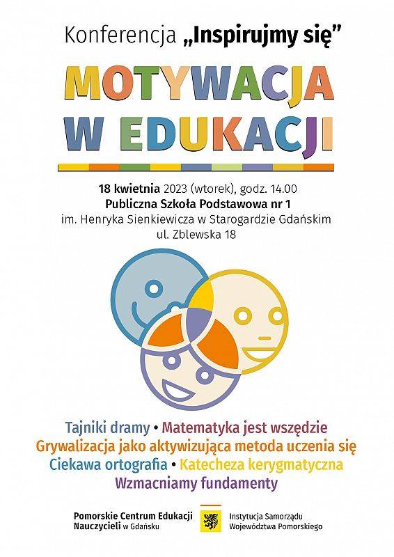 Konferencja „Inspirujmy się” – Motywacja w edukacji