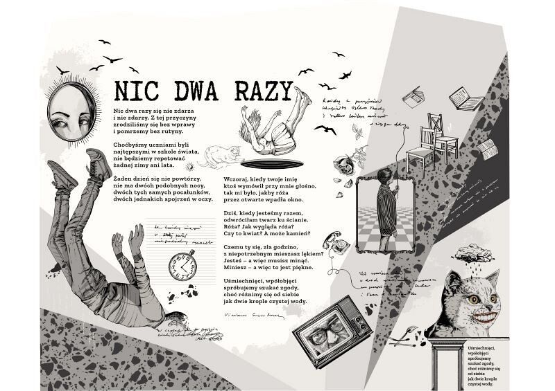 Kraków tworzy mural poświęcony Wisławie Szymborskiej