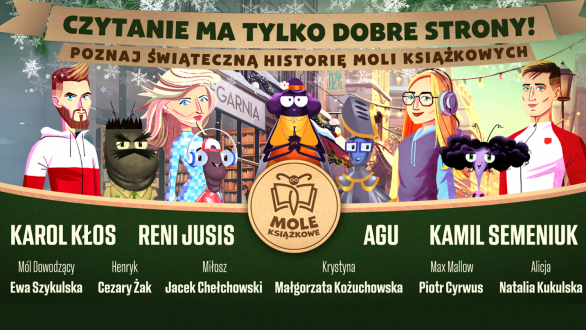 Poznaj świąteczną historię moli książkowych - odcinek 1
