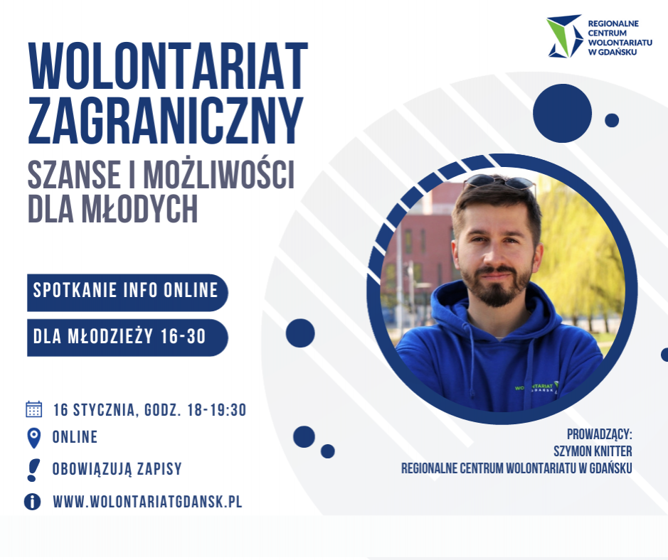 Wolontariat zagraniczny – to proste. <br>Spotkanie dla studentów