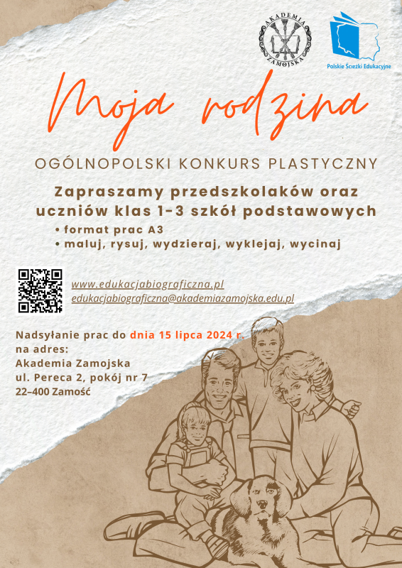 Konkurs plastyczny pod nazwą „Moja rodzina”