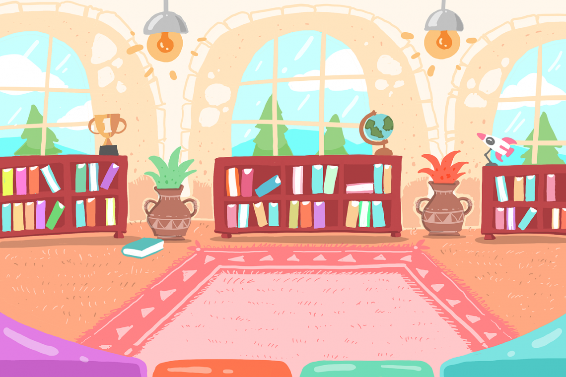 Aranżacja nietypowych stref w bibliotece