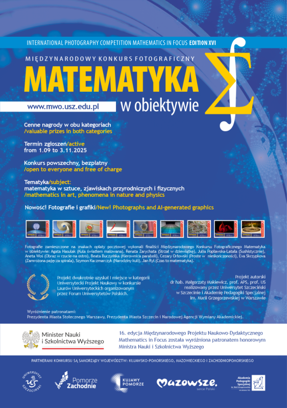 Zaproszenie do współpracy Matematyka w obiektywie