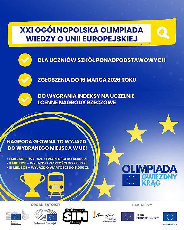 Ogólnopolska Olimpiada Wiedzy o Unii Europejskiej „Gwiezdny Krąg”