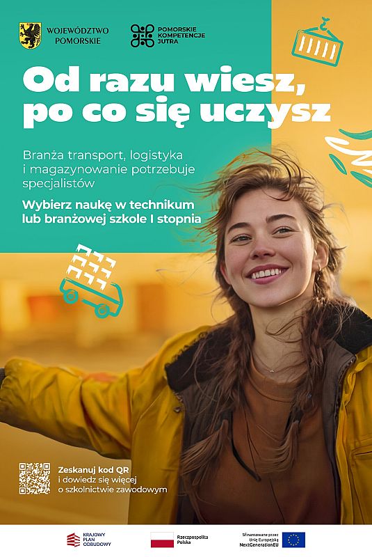 Plakat - Transport, logistyka i magazynowanie