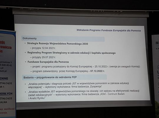 Seminarium „Jakość edukacji <br>w powiecie – wspólna sprawa władz samorządowych i szkół” – 8 grudnia br. Sztum