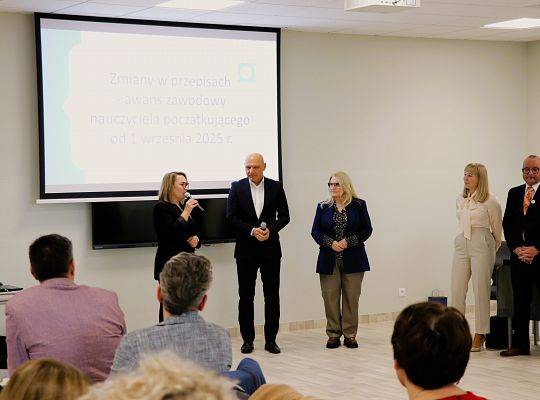 Spotkanie Pomorskiej sieci dyrektorów przedszkoli, szkół i placówek oświatowych powiatu gdańskiego