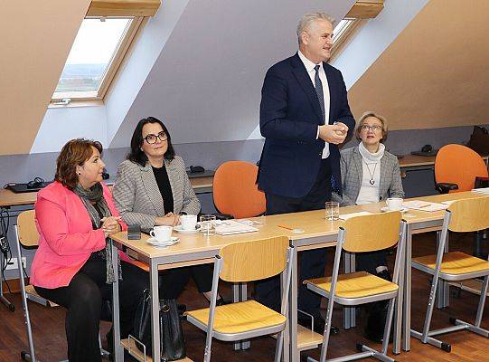 Spotkanie Pomorskiej sieci szkół i placówek oświatowych powiatu puckiego