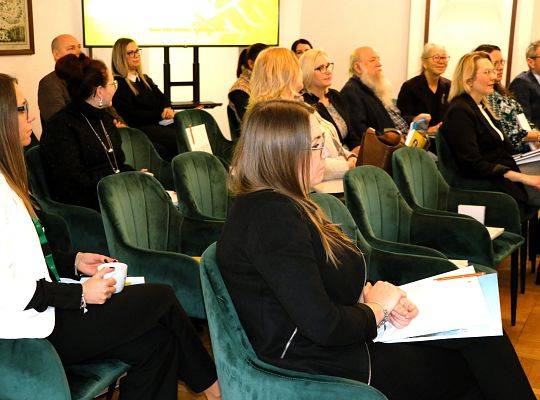 Spotkanie dyrektorów szkół i placówek oświatowych powiatu nowodworskiego