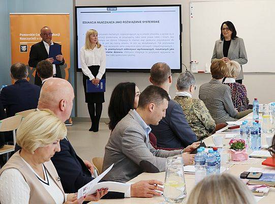 Spotkanie Pomorskiej sieci dyrektorów przedszkoli, szkół i placówek oświatowych powiatu gdańskiego