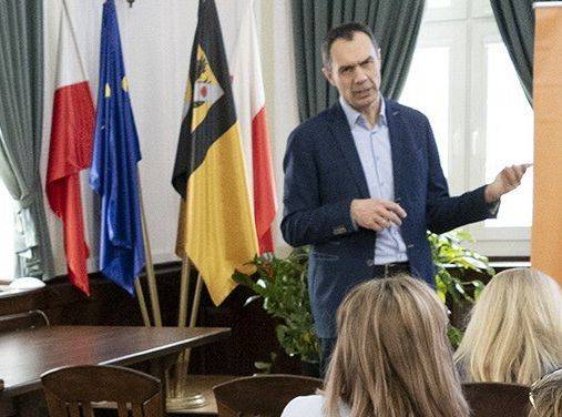 Spotkanie Pomorskiej sieci dyrektorów szkół i placówek oświatowych powiatu wejherowskiego