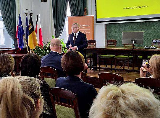 Spotkanie Pomorskiej sieci dyrektorów szkół i placówek oświatowych powiatu wejherowskiego