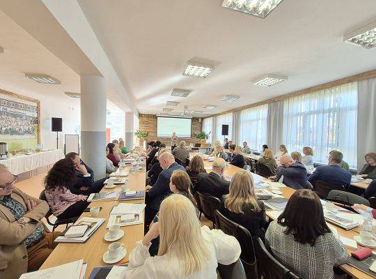 Spotkanie Pomorskiej sieci dyrektorów szkół i placówek oświatowych powiatu kartuskiego