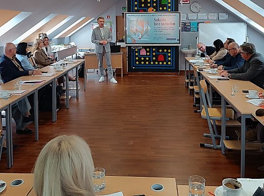 Spotkanie Pomorskiej sieci szkół i placówek oświatowych powiatu puckiego