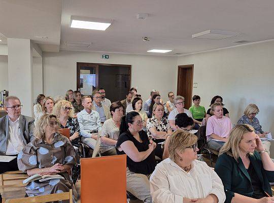 Spotkanie Pomorskiej sieci dyrektorów przedszkoli, szkół i placówek oświatowych powiatu wejherowskiego