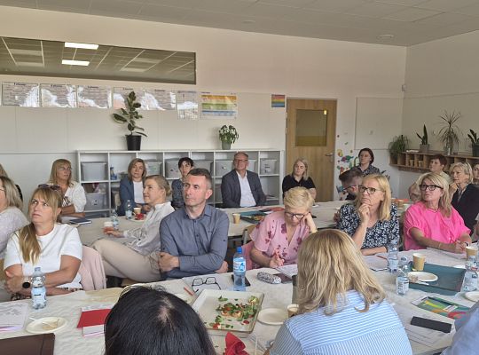 Spotkanie Pomorskiej sieci dyrektorów szkół i placówek oświatowych powiatu kartuskiego