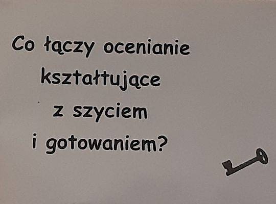 Ocenianie kształtujące na lekcjach języka obcego w szkole podstawowej (poziom podstawowy)