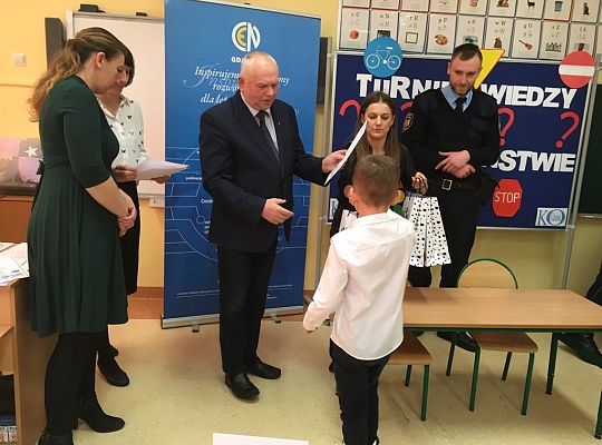 Wojewódzki Turniej Wiedzy o Bezpieczeństwie pod hasłem Jestem bezpieczny na ulicy