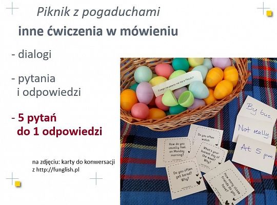 Webinarium: Wyjdźmy na dwór podczas lekcji języka angielskiego