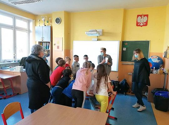 Lekcja otwarta w ZSSiMS w Gdańsku klasa 2A