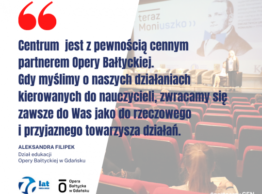 1 Partnerzy CEN Opera Bałtycka
