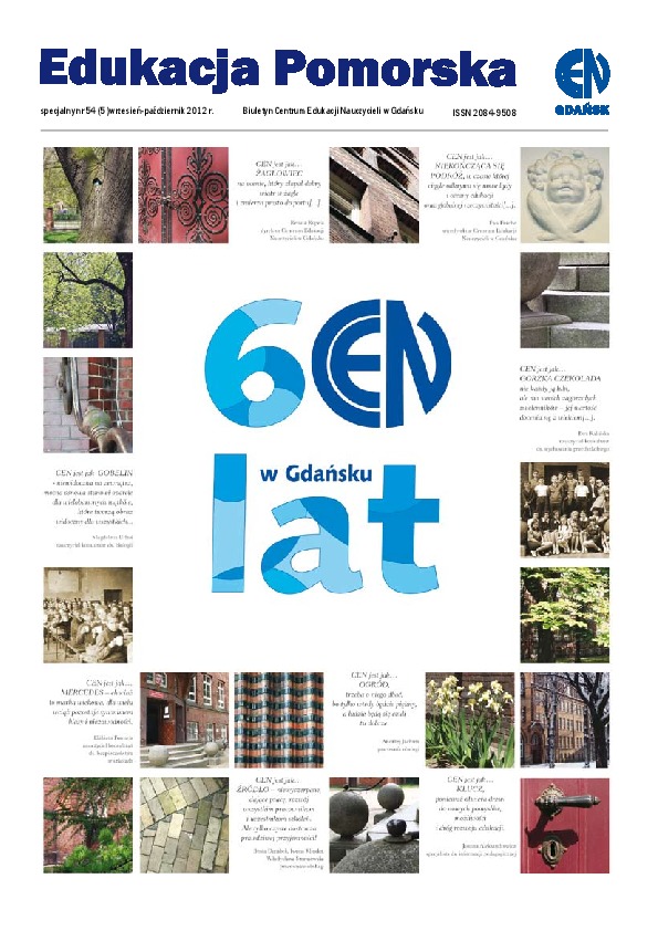 Okładka: Numer specjalny 54 (5) wrzesień–październik 2012 r.