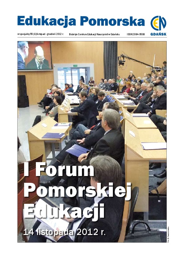 Okładka: Numer specjalny 55 (6) listopad – grudzień 2012 r.