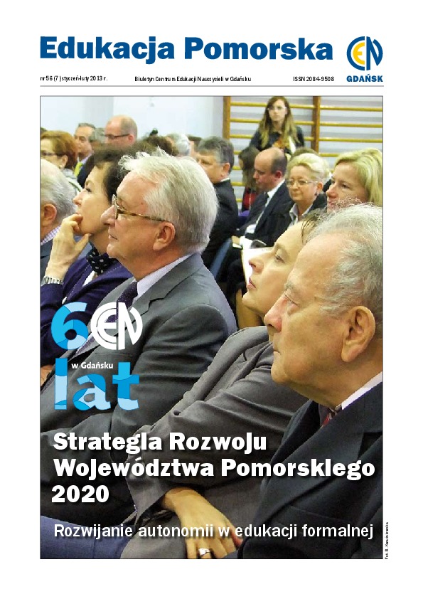 Okładka: Nr 56 (7) styczeń-luty 2013 r.